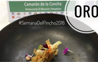 El restaurante El Mercao gana la Semana del Pincho de Navarra 2018