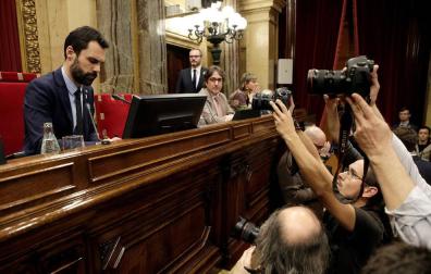 Torrent suspende el pleno sin votarse la investidura de Jordi Turull