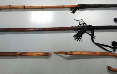 Cuatro detenidos en Olite tras romper un bastón en la cabeza de un hombre en una reyerta