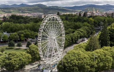 Pamplona busca ya la noria para San Fermín en Antoniutti