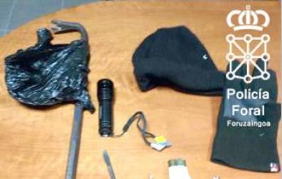 Detenido un ladrón que había generado alarma social en Arantza
