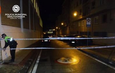 Dos heridos por arma blanca en una pelea en la Travesía Monjardín de Pamplona