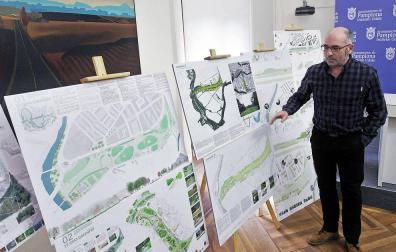 Pamplona llevará a Chile el parque sur de la Txantrea