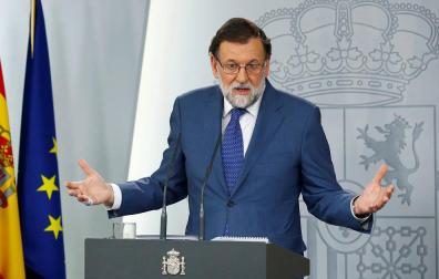Rajoy no ve "ninguna razón" para que Ciudadanos rompa el pacto con Cifuentes