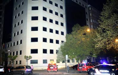 Una detonación en el edificio de Hacienda moviliza los servicios de emergencia
