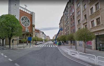 Colisionan dos turismos en Pamplona por exceso de alcohol dejando dos heridos