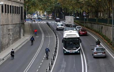 La mejora del carril bici de San Lorenzo trae a la palestra el Labrit