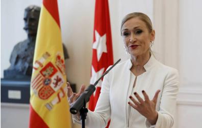 Cifuentes anuncia su dimisión como presidenta de la Comunidad de Madrid