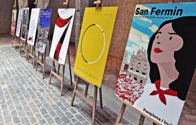 Estos son los ocho finalistas del concurso de carteles de San Fermín 2018
