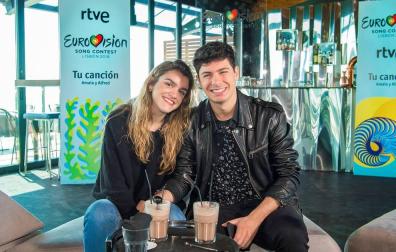 Alfred y Amaia, impacientes ya por actuar tras pulir detalles en Eurovisión