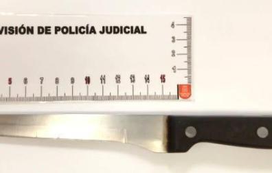 Detenido por amenazar de muerte con un cuchillo a su compañera de piso en Artica