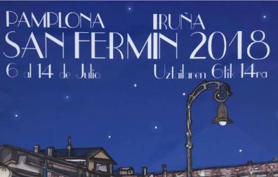 Imágenes de los carteles finalistas de San Fermín 2018.