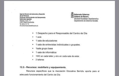En la cláusula 12.2 del pliego de cláusulas técnicas se cita el nombre de la Asociación Educativa Berriztu