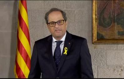 Torra promete cumplir con sus obligaciones "con fidelidad a la voluntad del pueblo de Cataluña"