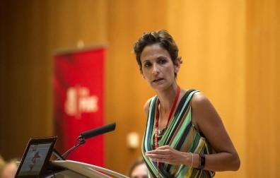 María Chivite: "A pesar de Bildu se hizo Itoiz, que se ha demostrado muy necesario"