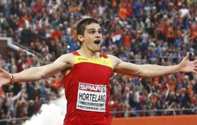 Bruno Hortelano, en el pasado Europeo de atletismo.