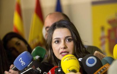 La líder de Ciutadans en Cataluña, Inés Arrimadas.