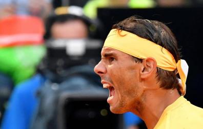 Nadal puede con Zverev y la lluvia y se corona por octava vez en Roma