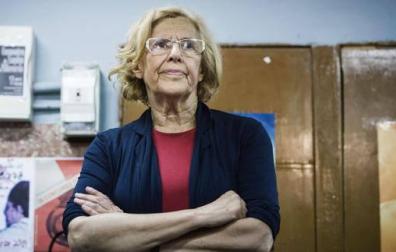 La alcaldesa de Madrid, Manuela Carmena.