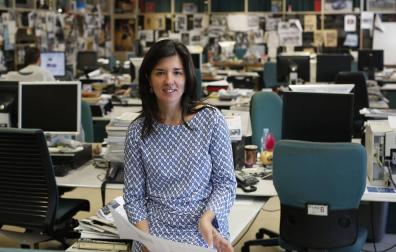 La periodista de Diario de Navarra Sonsoles Echavarren, Premio Concha García Campoy