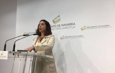 Laura Pérez vuelve a actuar como portavoz parlamentaria tras su expulsión definitiva