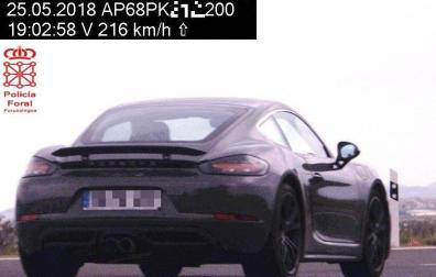 Imputado por circular a 216 km/h en la AP-68 en Tudela