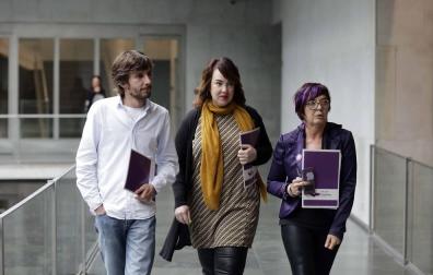 La guerra abierta en Podemos pone en el alero la presidencia de Aznárez