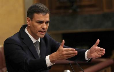 Sánchez: "Esta moción se acaba ahora si quiere. ¿Está dispuesto a dimitir?"