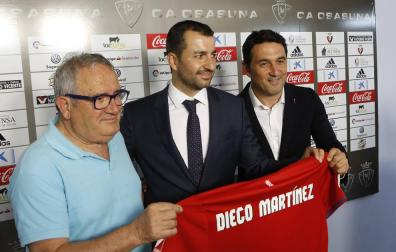 Diego Martínez deja de ser entrenador de Osasuna