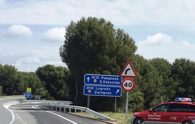 Denuncias a los camiones que circulen por la N-121-C en Tudela