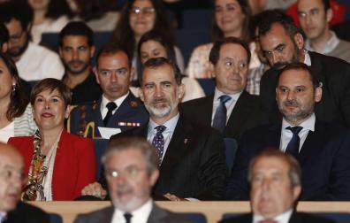 El Rey preside la inauguración del Congreso Internacional de Arquitectura en Pamplona