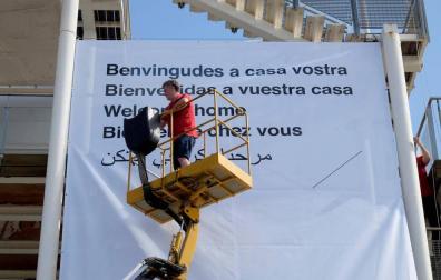 Más de 2.300 personas integran el operativo de llegada del Aquarius este domingo