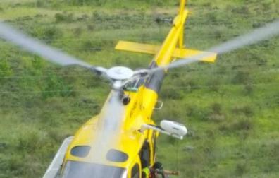 Rescatado un montañero bloqueado en una cantera rocosa en el monte Ezcaba
