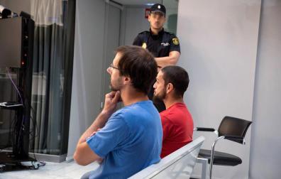 Dos acusados de kale borroka en Navarra niegan participación en esos ataques