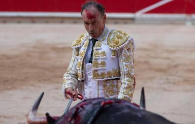 Una actuación dramática ayuda a Pepín Liria a reverdecer laureles en Pamplona