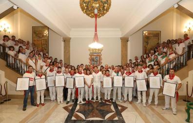Reconocimiento a bandas de música que se reunieron en Pamplona hace 100 años
