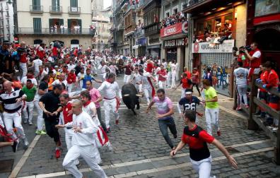 Cruz Roja realiza 64 atenciones tras el séptimo encierro
