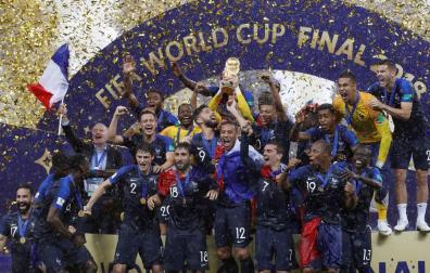 Galería de fotos de la final entre Francia y Croacia