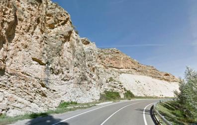 Heridos dos motoristas navarros en un accidente en Aguilar del Río Alhama