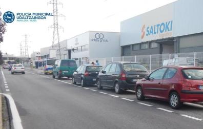 Herido un ciclista de 63 años en Landaben
