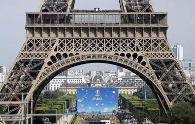 La Torre Eiffel de París.