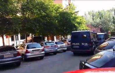 Un hombre mata a otro en el barrio de San Jorge de Pamplona