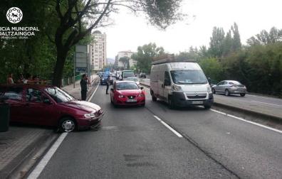 Denunciado por superar la tasa de alcohol y provocar una colisión en la cuesta de Beloso