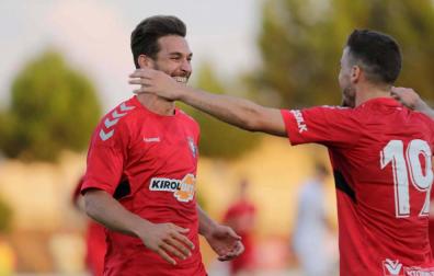 Osasuna supera al Huesca y al calor en Fustiñana