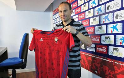 Nino: "Siempre jugué con la sensación de haber dado todo por Osasuna"
