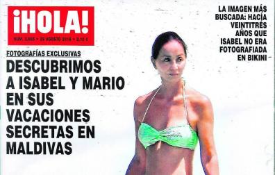 Isabel Preysler en bikini, 23 años después