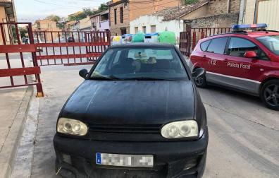 Se da a la fuga en Mendavia para evitar una prueba de droga