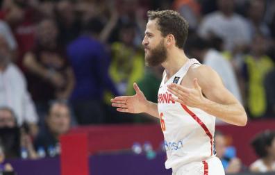 Sergio Rodríguez, en la selección para jugar contra Ucrania y Letonia