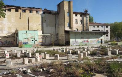 Planean crear un plató de cine en una antigua harinera de Olaz