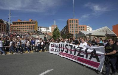 Miles de personas en la manifestación contra la sentencia del 'caso Alsasua'